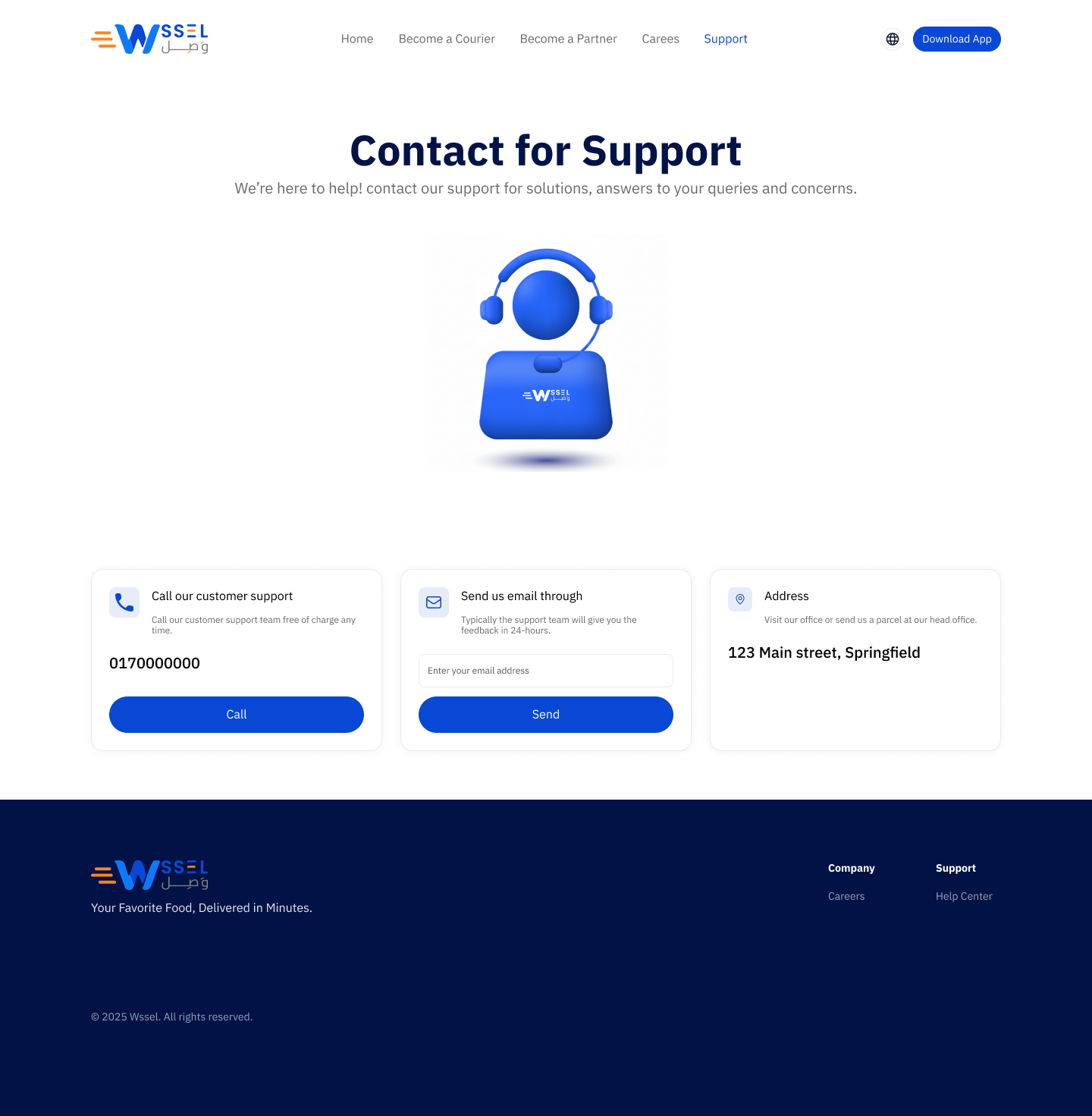 WSSEL support page